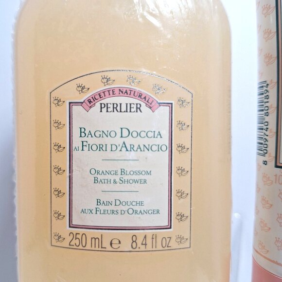 Perlier Orange Blossom Bath & Shower Gel 8.4 oz & Hand Cream 3.4 oz Sealed - Picture 2 of 10